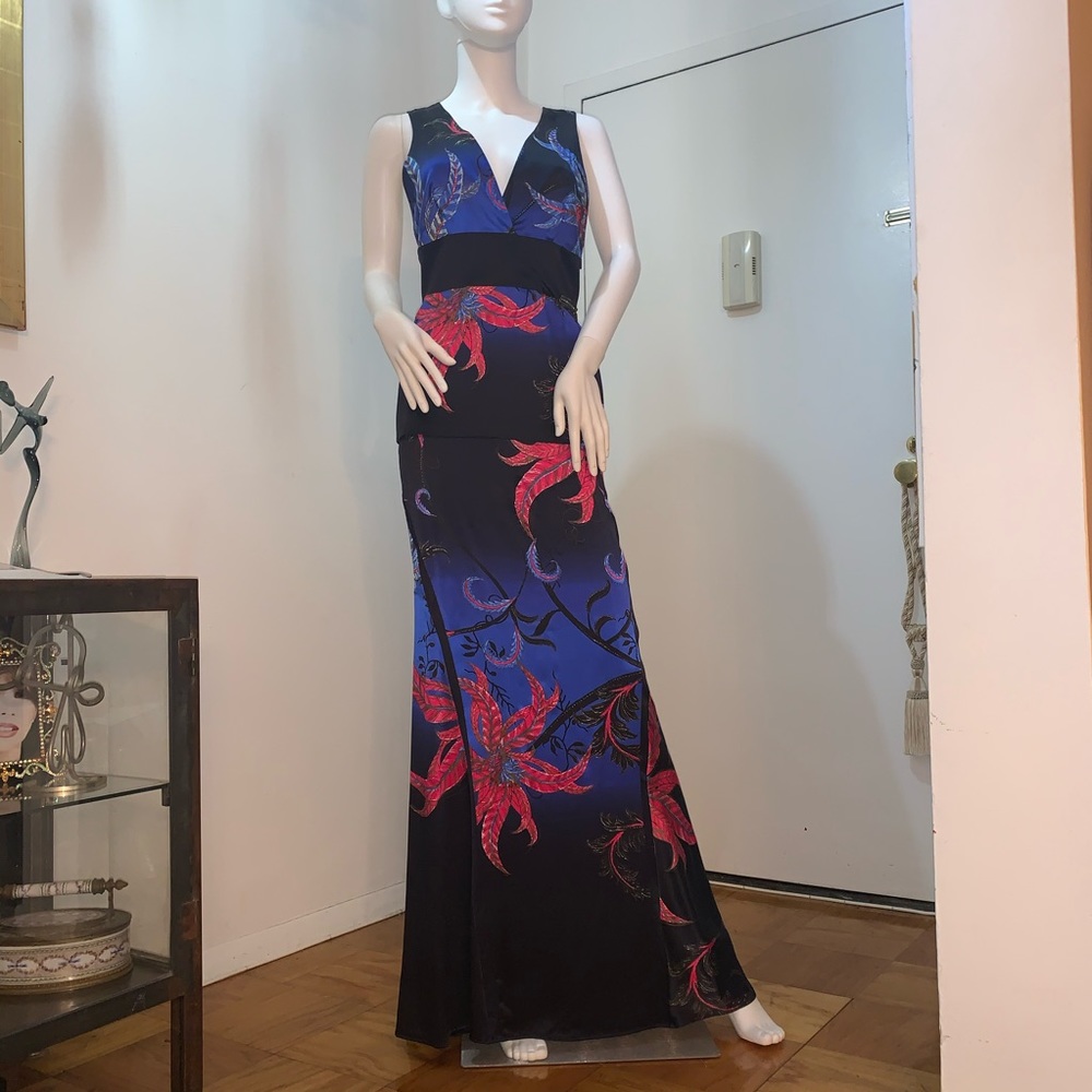 ROBERTO CAVALLI SILK 2piece Gown